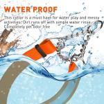 Waterproof Adjustable Martingale Dog Collar with Reflective Strip