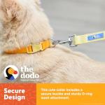 Dodo Yellow Waterproof Dog Collar and Leash Set