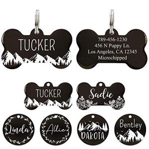 Personalized Stainless Steel Pet ID Tags for Dogs