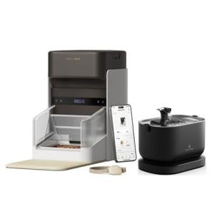 PETLIBRO Cat Water Fountain and RFID Feeder Bundle