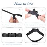4 Pack Quick Release Buckles for Pets and Gear