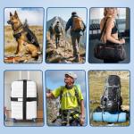 8 Pack Quick Release Plastic Buckles with D-Rings