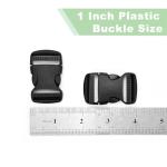 3 Pack of Plastic Quick Release Buckles for Dogs