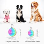Personalized Stainless Steel Pet ID Tags - Round