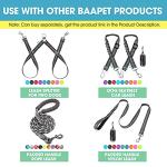 Comfortable Dog Collar with Dual D-Ring and ID Tag