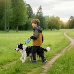 Lightweight Retractable Dog Leash for Small Dogs