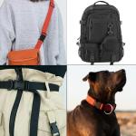 3 Pack of Plastic Quick Release Buckles for Dogs