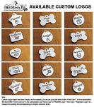 Custom Stainless Steel Pet ID Tags - Bone Shape