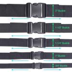 3 Pack of Plastic Quick Release Buckles for Dogs