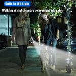 4-in-1 Retractable Dog Leash with LED Light