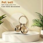 Loud Brass Dog Collar Bells - 4 Pack