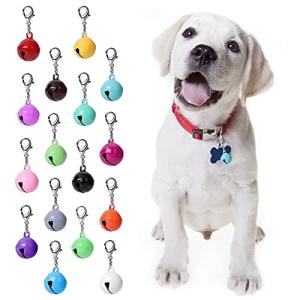 16 Pcs Colorful Jingle Bells for Pet Collars
