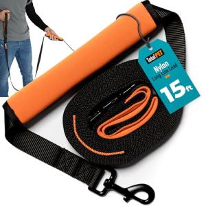 15ft Heavy-Duty Dog Training Leash