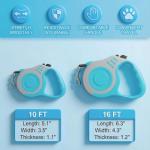 Lightweight Retractable Dog Leash for Small Dogs