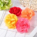 WILLBOND Multicolored Flower Bow Collars for Pets