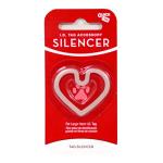 Heart-Shaped Quick-Tag Silencer for Pets