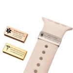 Personalized Medical Alert Bracelet and ID Tag