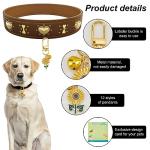 12pcs Pet Collar Bells with Fun Charms