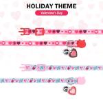 DILLYBUD Personalized Cat Collars - 2 Pack