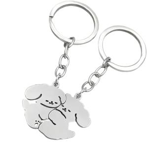 Cute Puppy Dog Keychains Set for Women
