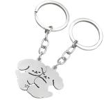 Cute Puppy Dog Keychains Set for Women