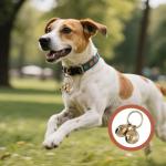 Loud Brass Dog Collar Bells - 4 Pack