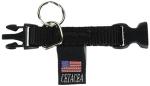 Black Cetacea Tag-It Pet ID Holder