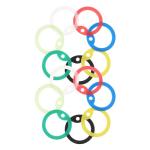 Silicone Pet Dog Tag Silencers - 14 Pack