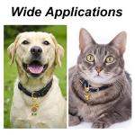 12pcs Pet Collar Bells with Fun Charms