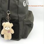 Bear Keychain Set - Cute Plush Bag Charms