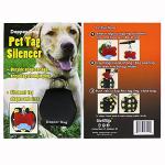 Dog Tag Silencer with Ring - Black
