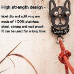 2 Pack Heavy Duty Dog Tag Clips