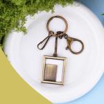 Personalized Pet Memorial Photo Frame Keychain