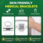 QR Code Medical Alert Bracelets for Everyone