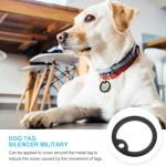 Silicone Dog Tag Silencers for Quiet Collars