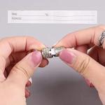 8 Pet Identity Address Tags - Anti-Lost Tubes