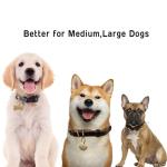 CPAKOWLGOO Solid Brass Deep Engraved Pet ID Tag-Personalized Dog/Cat Collar Tag with Name-Durable,Rust-Resistant,Customizable