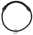 National Leash LARGE Dog ID Only Collar- The Original Snickers Collar- BLACK
