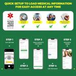 QR Code Medical Alert Bracelets for Everyone