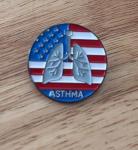 Asthma ID Set with Keychain and Pins