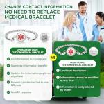 QR Code Medical Alert Bracelets for Everyone