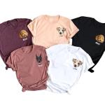 Customized Pet Face Photo Shirt, Add Your Pet's Photo and Name, Cat Mom Dog Mom, Pet Memorial Gifts for Dogs - Cats, Custom Cute Paws Picture T-Shirt, Sympathy for The Loss of Dog