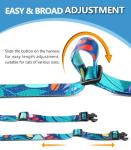 Halypet Cat Harness and Leash Set, 3-in-1 Adjustable & Lightweight, Escape-Proof, Comfortable Soft Kitten Harness for Large Cats, Safe, Easy to Wear, Outdoor Walking Travel