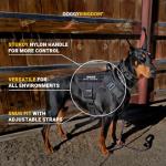 Personalized Tactical Dog Harness for Large Dogs with Custom Name and Phone Number, Adjustable No Pull Service Dog Vest with Handle for Heavy Duty Small Medium Extra Large Sized Dog - Black XL