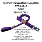 2-Inch Wide Tactical Dog Collar with Control Handle, Adjustable for Medium & Large Dogs, Military Style with Heavy-Duty Metal Buckle, USA Flag Patch & Customizable Name Plate, Training & Everyday Use