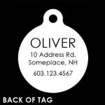 Medical Alert Dog Cat Pet ID Tag - I Need A Special Diet and Medication - Perso...