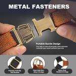 Didog Step in Dog Harness with Metal Buckles, Freedom Nylon Dog Halter Vests for Small Dogs Easy Walking Training(S:Chest 13-22", Black)