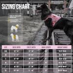 OneTigris Tactical Dog Harness Vest,No-Pull Service Dog Vest with Hook & Loop Panels,Adjustable Dog Vest Harness for Walking Hiking Training(Pink,S)