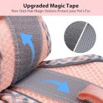 AIITLE Tiny Dog Harness - Lightweight Mesh Step-in Vest for Puppy, Reflective & Escape-Proof Design with High-Stick Magic Tape - Indoor/Outdoor Use for Chihuahua, Maltese, Shih Tzu(Pink, XXXS)