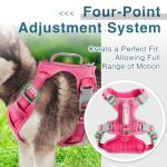 BARKBAY Heavy Duty No Pull Dog Harness - Pink